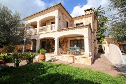 Super Villa in Son Puig with pool and garden.