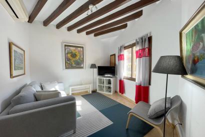 Apartamento muy agradable y soleado de un dormitorio, zona Borne, casco antiguo, Palma