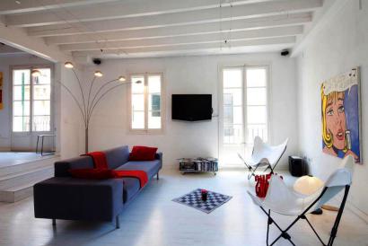 Sunny, top-floor apartment for sale in Palma&#180;s Old Town, 3 bedrooms, 2 bathrooms