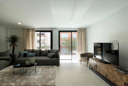 Exclusivo apto de obra nueva con balcón, 2 dormitorios, piscina comunitaria, parking, Palma