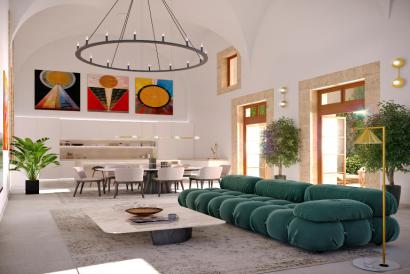 Stunning luxury ground-floor flat, 2 bedrooms, 2 bathrooms, terrace, Calatrava, Palma