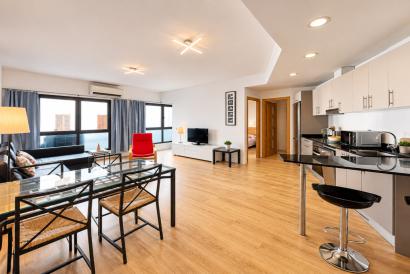 Modern, furnished apartment with one bedroom in Foners area, Palma