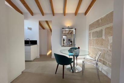 Elegant furnished apartment, one bedroom, terrace, La Lonja, Palma