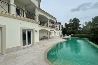 Villa de luxe à Son Vida, 6 chambres, 6 salles de bain, vue magnifique sur la baie de Palma.