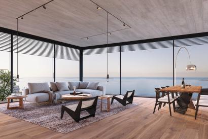 Appartement de luxe, 3 chambres, 2 salles de bain, jardin et piscine privés, parking, Palma