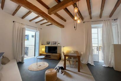 Bonito estudio-apartamento amueblado en zona Santa Clara, casco antiguo de Palma.