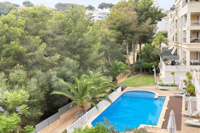 Penthouse with terrace, 2 bedrooms, 2 bathrooms, parking, swimming pool, La Bonanova, Palma.