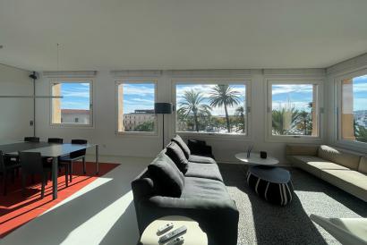Apartamento de lujo con vistas de un dormitorio, ascensor, La Lonja, Palma